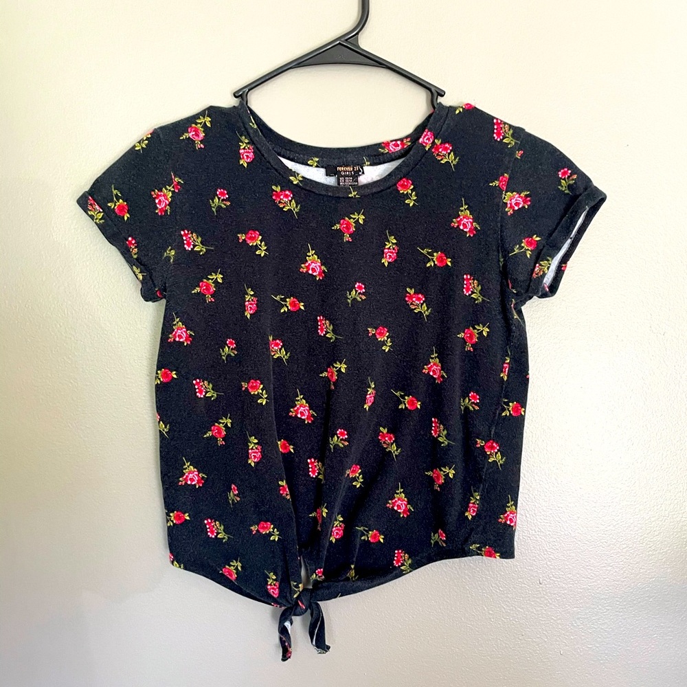 Rose Crop Top